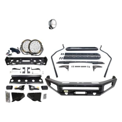 Ultimate Guard No Loop Bullbar Lights Side Steps for Volkswagen Amarok 10-21