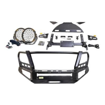 4X4FORCE Premium Armor 3 Loop Bullbar Lights for Nissan Navara NP300 D23 21+