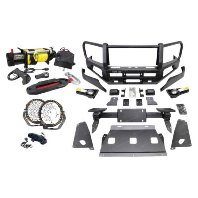Premium Armor 3 Loop Bumper Bullbar Lights Winch for Toyota Hilux Rocoo 19-20