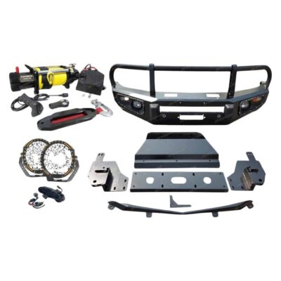 Premium Armor 3 Loop Bumper Bullbar Lights Winch for Mitsubishi Triton ML MN