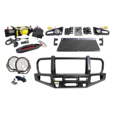 Premium Armor 3 Loop Bumper Bullbar Drive Light Winch for Suzuki Jimny 2019-2024