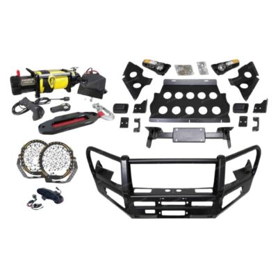 Premium Armor 3 Loop Bumper Bullbar Lights Winch for Toyota Hilux Rocoo 21-On