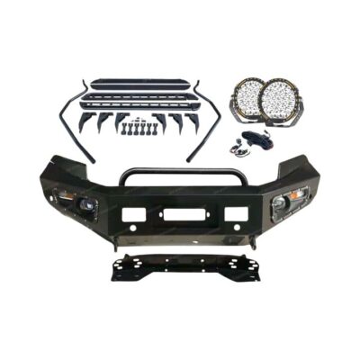 Safari Shield U Loop Bumper Bullbar Drive Light Side Steps for Ford Ranger PX T7