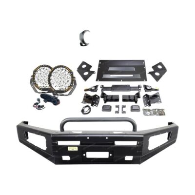 4X4FORCE Safari Shield U Loop Bullbar Lights for Nissan Navara D40 Spain 11-On