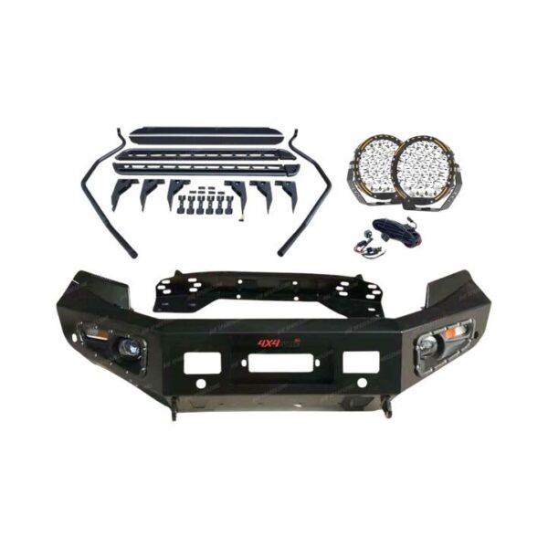 Ultimate Guard No Loop Bumper Bullbar Drive Lights Side Steps for Ford Ranger PX
