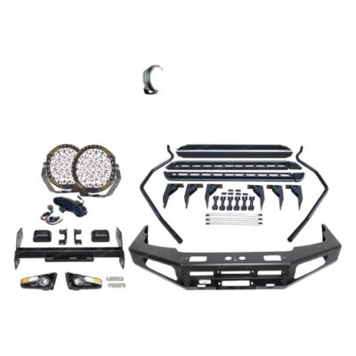Ultimate Guard No Loop Bumper Bullbar Lights Side Steps for Nissan Navara D22