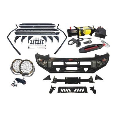 Ultimate Guard No Loop Bullbar Lights Side Steps Winch for Isuzu D-Max 18-20