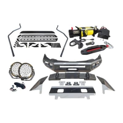 Ultimate Guard Bullbar Lights Side Steps Winch for Mitsubishi Triton MQ 15-On