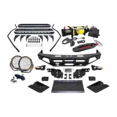 Ultimate Guard Bullbar Light Side Steps Winch for Toyota Landcruiser 79 Dual Cab
