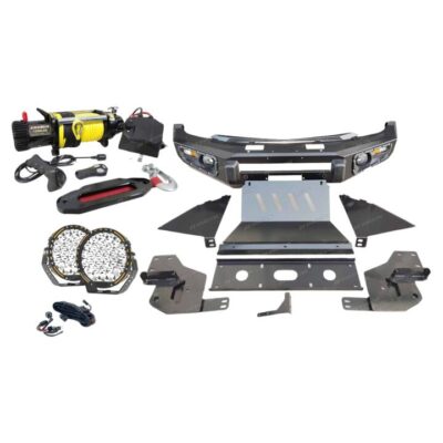 Ultimate Guard No Loop Bumper Bullbar Lights Winch for Mitsubishi Triton 06-14