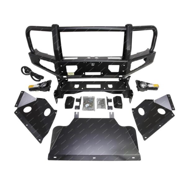 4X4FORCE Premium Armor 3 Loop Bumper Bull Bar for GWM Great Wall Cannon Alpha