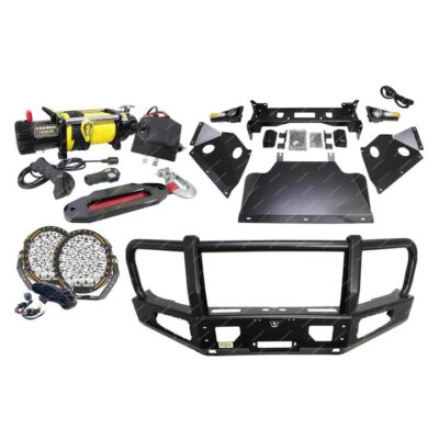 Premium Armor 3 Loop Bumper Bullbar Lights Winch for GWM Great Wall Cannon Alpha