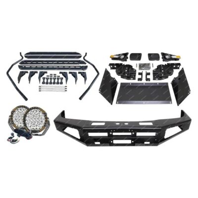 Ultimate Guard No Loop Bullbar Lights Side Steps for Toyota Landcruiser 100