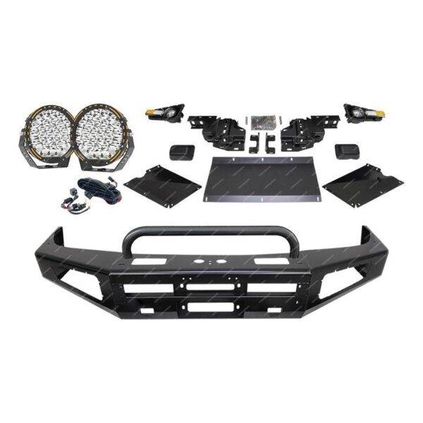 4X4FORCE Safari Shield U Loop Bullbar Lights for Toyota Landcruiser 100 Series