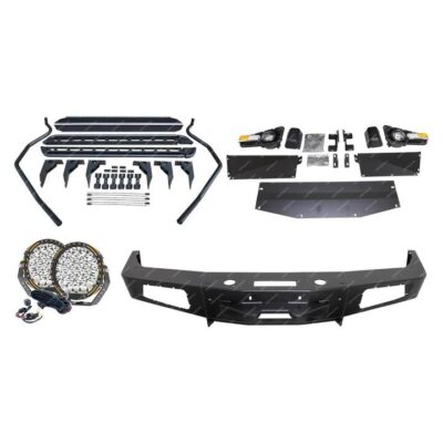 Ultimate Guard No Loop Bumper Bullbar Light Side Steps for Toyota Landcruiser 80