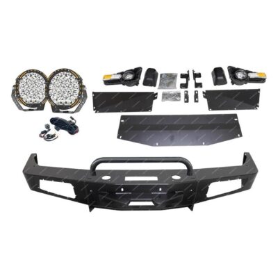 4X4FORCE Safari Shield U Loop Bumper Bullbar Lights for Toyota Landcruiser 80