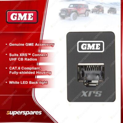 GME RJ45 Pass-Through Adaptor for Toyota Hilux Landcruiser 200 Prado 150 Rav 4 W