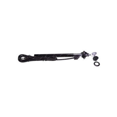 Aerpro 5 Sect L/Down Small Head Antenna - 5 Section Stainless Steel Mast