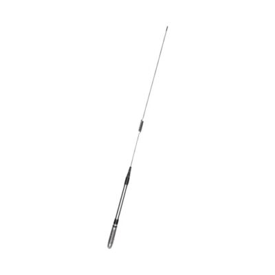 GME 860mm 6.6DBI Black Antenna Stainless Steel Whip with Elevated-Feed Base