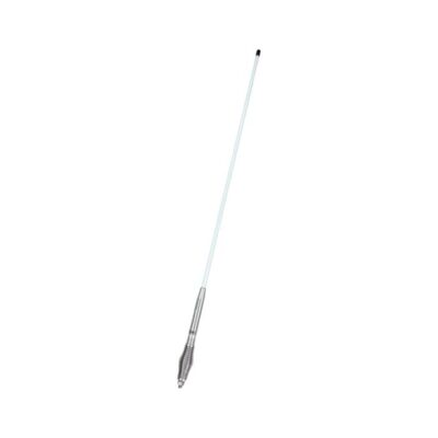GME 1060mm 6.6DBI Gain UHF CB Antenna - White Fibreglass Radome AE4702