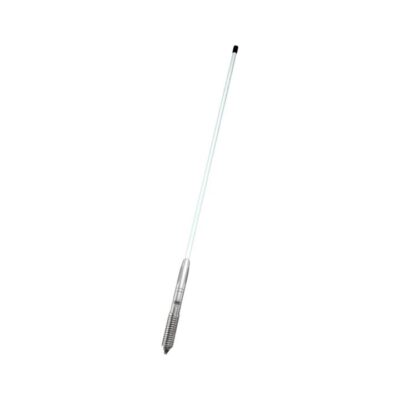 GME 1100mm 6.6DBI Gain UHF CB Antenna - White Fibreglass Radome AE4703