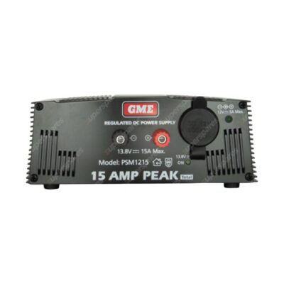 GME Switch Mode Power Supply with Lead (15 Amp Peak 240 Volt - 13.8 Volt)