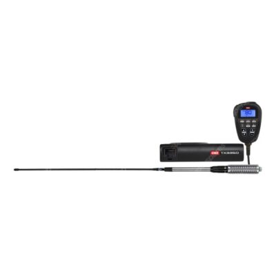 GME 5 Watt Super Compact UHF CB Radio Kit With Radio Antenna & Mounting Brackets