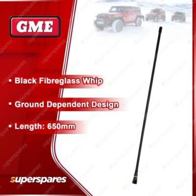 GME 650mm Fiberglass Antenna Whip - Suit for Antenna Assembly AEM7