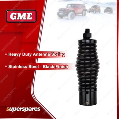 GME Black Heavy Duty Antenna Spring Suit AE4704B / AE4705B / AE4706B