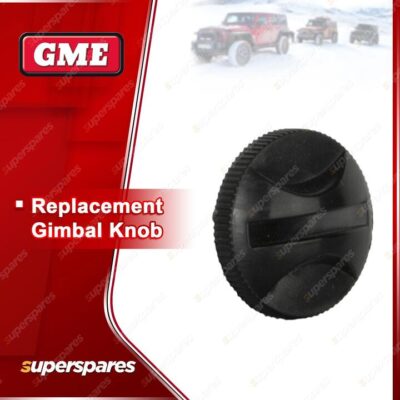 GME Black Gimbal Knob Suit GR200 / GX300 / GX400 / GX700 / TX4600