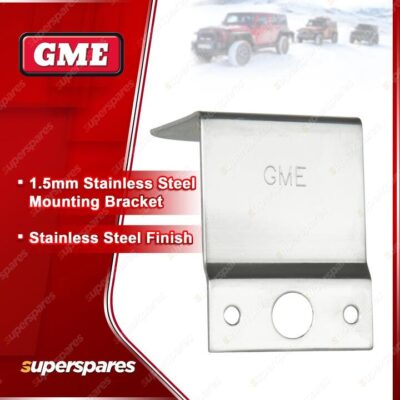 GME 1.5Mm Stainless Steel Bracket Suit for Holden Commodore MB404SS