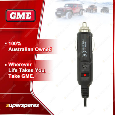 GME 12V Dc Vehicle Charger Lead - Suit TX685/TX6150/TX6155/TX6160