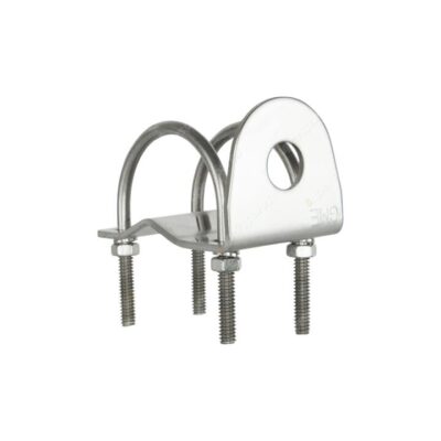 GME 3mm Stainless Steel Right-Angle Bullbar Antenna Mounting Bracket MB024SS