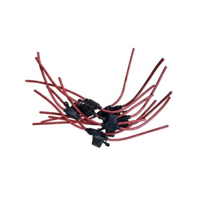 10 Pcs TAG 12V 30Amp In-Line Fuse Holder with Blade Fuse - Water Resistant