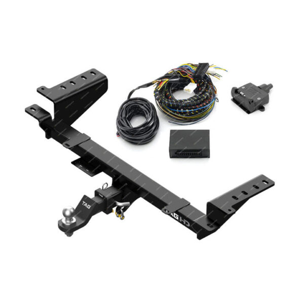 TAG Heavy Duty 1-Piece Towbar Kit Brink Wiring for Ford Ranger PY T6.2 Ute 22-On