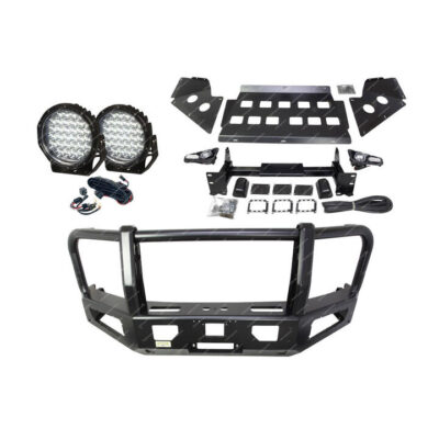 Premium Armor Al-Alloy 3 Loop Bumper Bullbar + Drive Light for BYD Shark 6 24-on