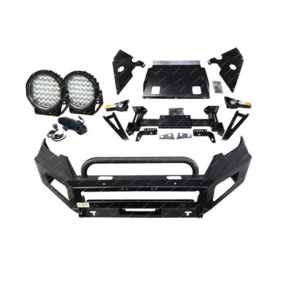 4X4FORCE Safari Shield U Loop Bumper Bullbar Light for Toyota Prado 150 17-23