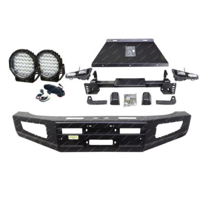 Ultimate Guard No Loop Bumper Bullbar + Drive Light for Toyota FJ Cruiser 10-23