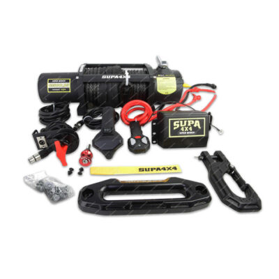 4X4FORCE 13500lbs 6123kgs 4WD Recovery Winch Kit Wireless Remote Control