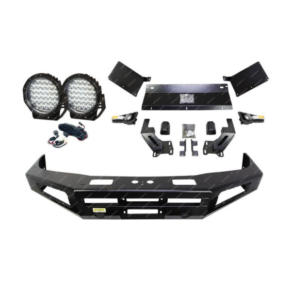 4X4FORCE Ultimate Guard No Loop Bullbar Lights for Toyota Landcruiser 105 Series