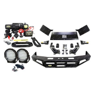Ultimate Guard No Loop Bullbar Drive Light Winch for Toyota Landcruiser 105 Ser