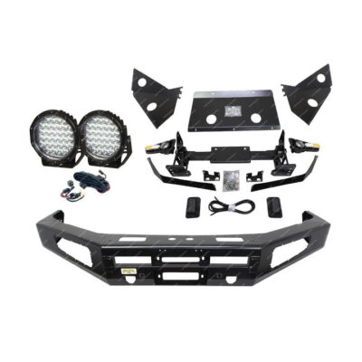 4X4FORCE Ultimate Guard No Loop Bullbar Lights for Toyota Landcruiser 200 08-15