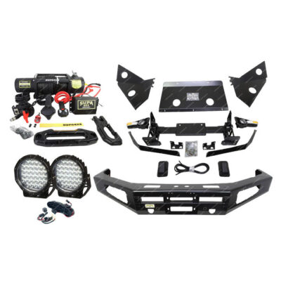 Ultimate Guard No Loop Bullbar Light Winch for Toyota Landcruiser 200 08-15