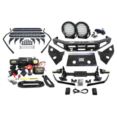 Ultimate Guard Bullbar Light Side Step Winch for Toyota Landcruiser 200 08-15