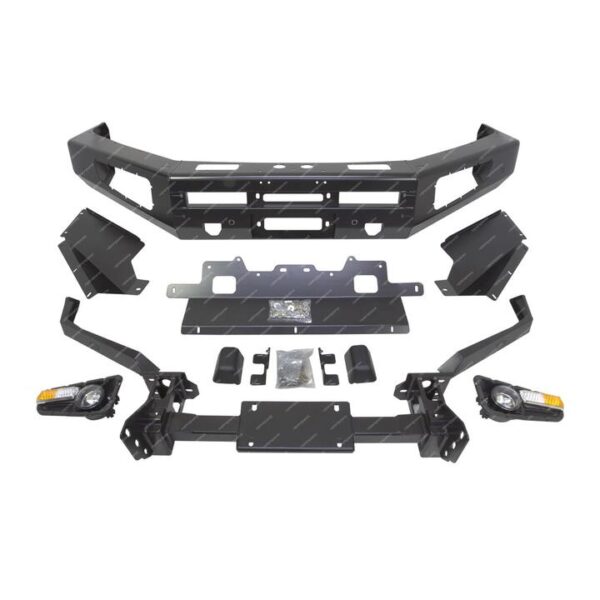 4X4FORCE Ultimate Guard No Loop Bumper Bull Bar for Toyota Landcruiser 200 16-21