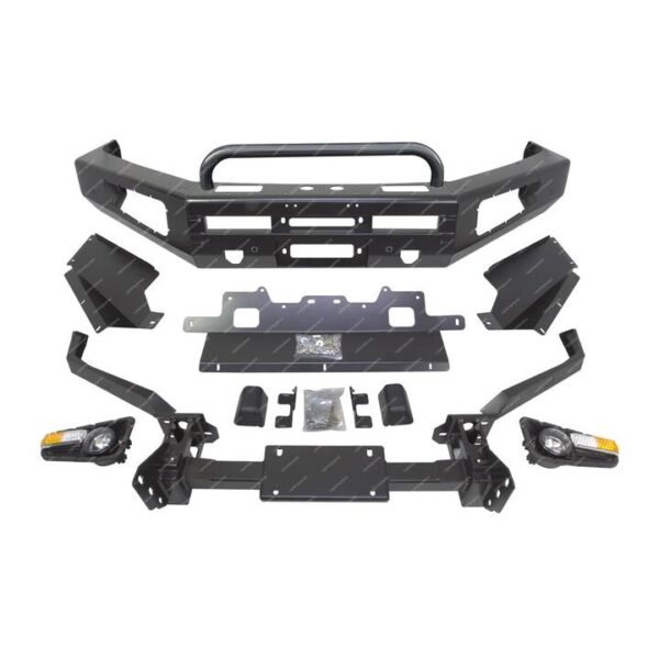 Safari Shield U Loop Bumper Bull Bar for Toyota Landcruiser 200 Series 16-21