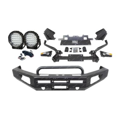 4X4FORCE Safari Shield U Loop Bullbar Lights for Toyota Landcruiser 200 16-21