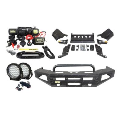 Safari Shield U Loop Bullbar Drive Light Winch for Nissan Patrol Y61 GU 05-On