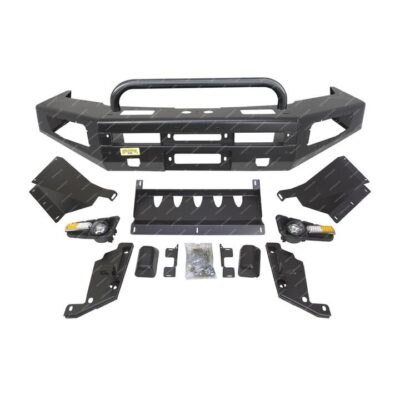 Safari Shield U Loop Bumper Bull Bar for Nissan Patrol Y61 GU 05-On