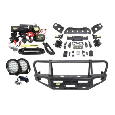 Premium Armor 3 Loop Bumper Bullbar Light Winch for Nissan Navara D40 Thai 06-11